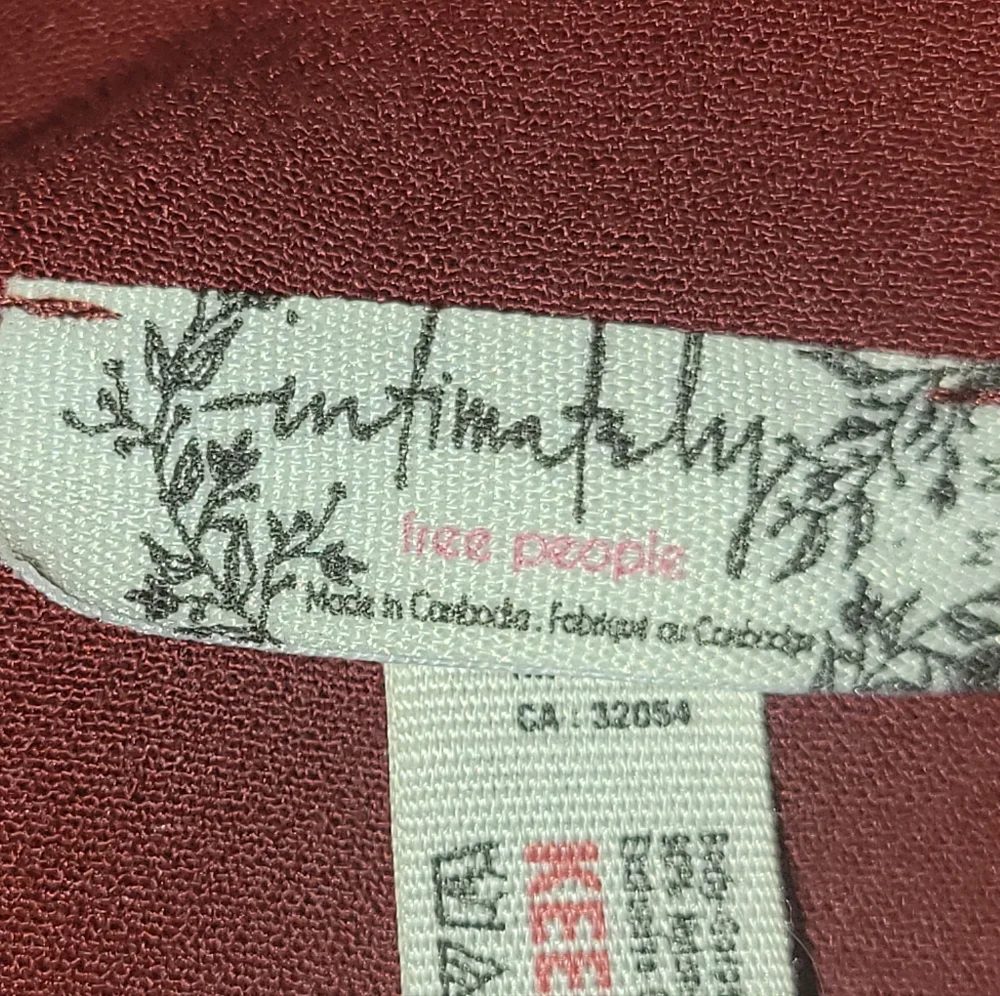 Free People Intimately Free size medium bodysuit